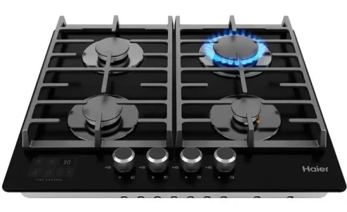 Газовая варочная панель Haier HHX-G64CNSB фото 4