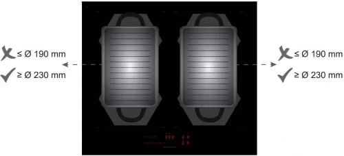 Индукционная варочная панель Barazza 1PIDC60N фото 2