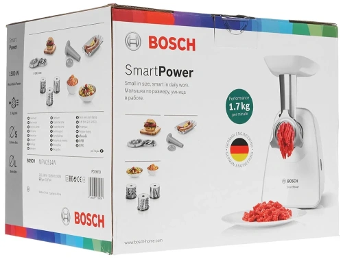 Мясорубка Bosch MFW2514W фото 7