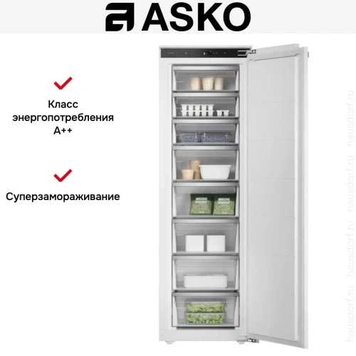 Встраиваемая морозильная камера Asko RBF576DND1 фото 7