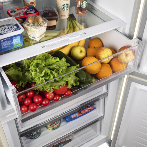 Холодильник с инвертором MAUNFELD MFF1857NFBG фото 11
