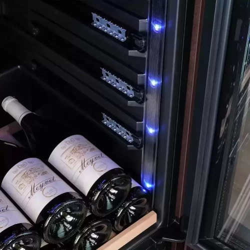 Винный шкаф Meyvel MV99PRO-KBT2 (Тёмный шоколад) фото 11