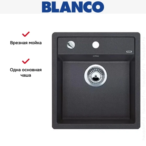 Мойка Blanco Dalago 45 антрацит фото 10