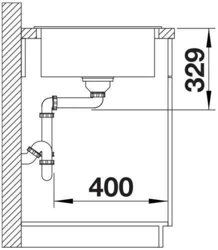 Мойка BLANCO LEGRA XL 6 S Silgranit черный фото 6