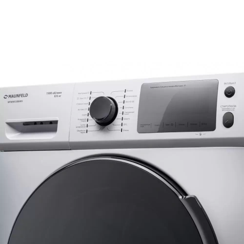Стиральная машина с сушкой и паром MAUNFELD MFWM1586WH фото 7