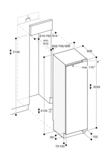 Встраиваемый холодильник Gaggenau RC492305 фото 7