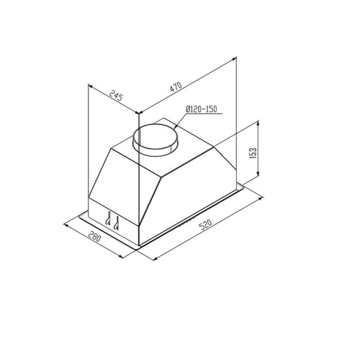 Вытяжка Korting KHI 6416 W фото 3 Вытяжка Korting KHI 6416 W фото 3
