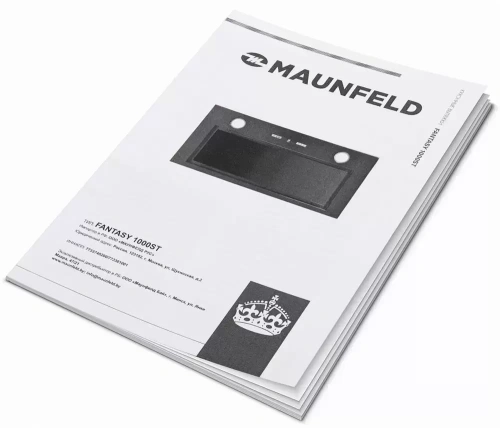 Встраиваемая кухонная вытяжка MAUNFELD Fantasy 1000ST 60 черное стекло фото 13