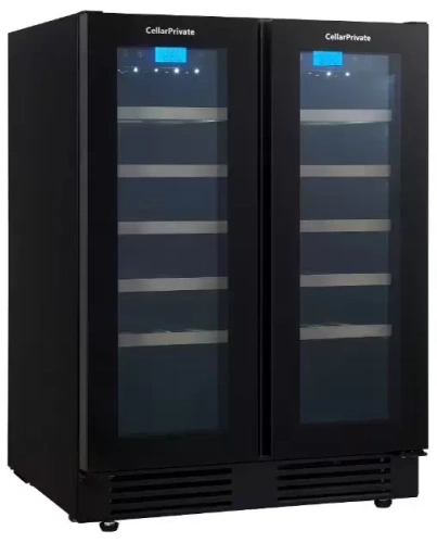 Встраиваемый под столешницу винный шкаф CellarPrivate CP042-2TBH
