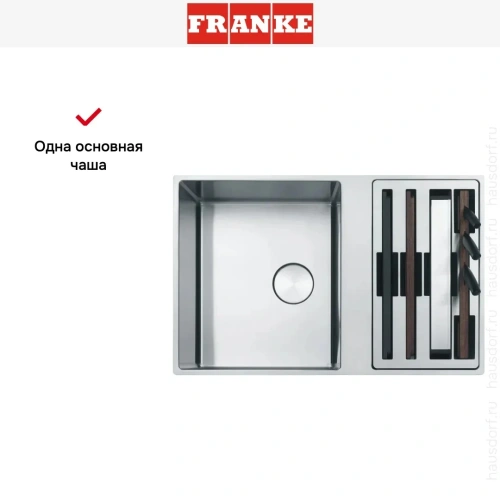 Мойка Franke BWX 220-41-27 хром фото 8