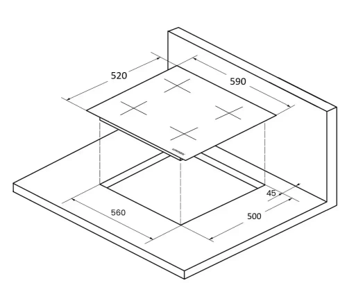 Варочная панель Kuppersberg ICS 604 GR фото 6