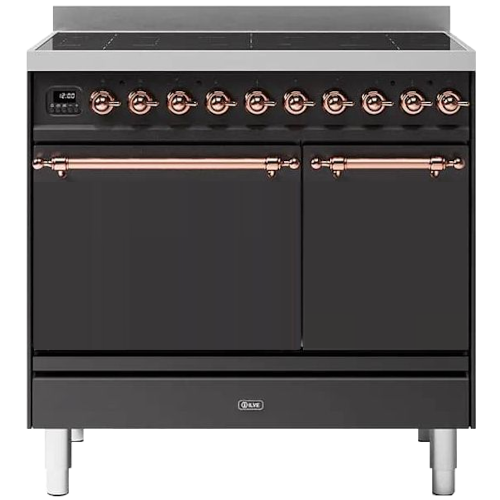Кухонный блок ILVE PDI096QNE3/MGP матовый графит (фурн. медь) Кухонный блок ILVE PDI096QNE3/MGP матовый графит (фурн. медь)