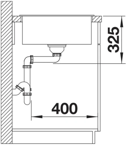Мойка BLANCO ZIA XL 6 S Compact Silgranit антрацит фото 5
