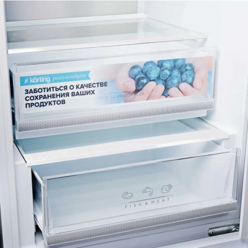 Холодильник Korting KNFC 62012 X фото 4