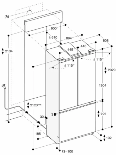 Встраиваемый холодильник Gaggenau RVY497190 фото 12