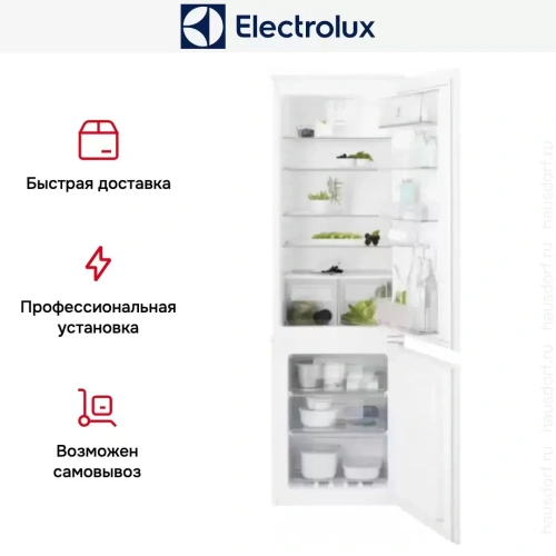 Встраиваемый холодильник Electrolux RNT6TF18S1 фото 8