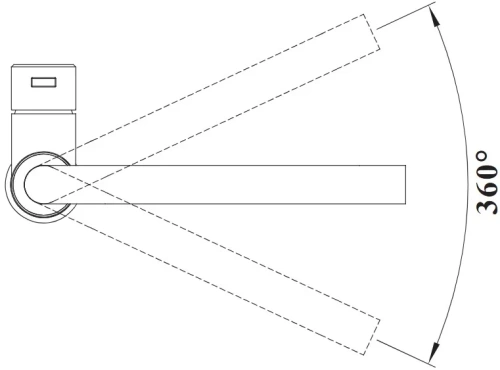 Смеситель Blanco Lanora-F 526179 нержавеющая сталь фото 5