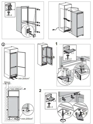 Встраиваемый холодильник Franke FCB 320 S NE E фото 4