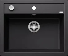 Мойка BLANCO DALAGO 6 Silgranit черный, клапан-автомат