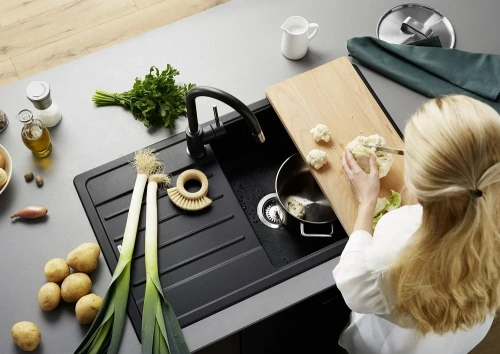 Мойка BLANCO LEGRA XL 6 S Silgranit черный фото 3