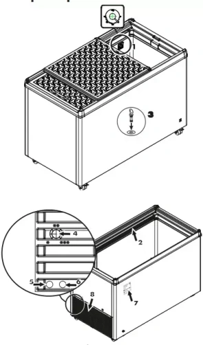 Морозильный ларь для мороженого Liebherr EFI 3553 фото 4