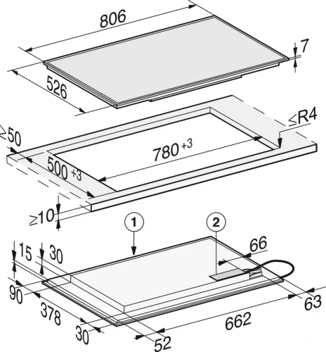 Варочная панель Miele KM 7575 FR фото 4