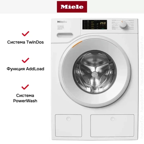 Стиральная машина Miele WSD663WCS фото 10