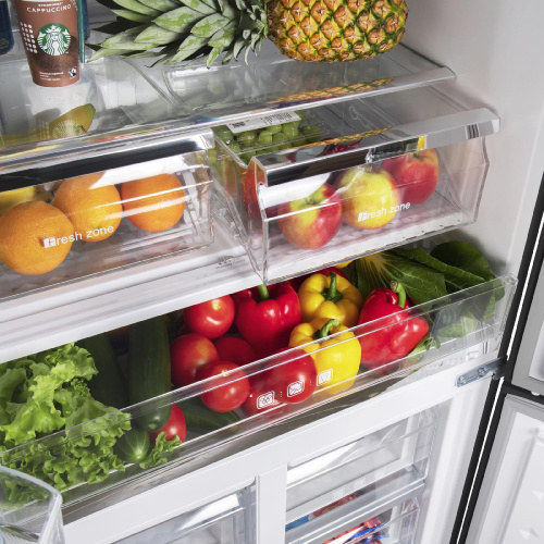 Холодильник с инвертором MAUNFELD MFF182NFSB фото 15