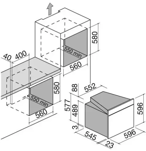 Духовой шкаф Barazza 1FEVSP фото 3