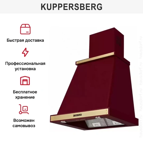 Вытяжка Kuppersberg T 669 BOR Bronze фото 7