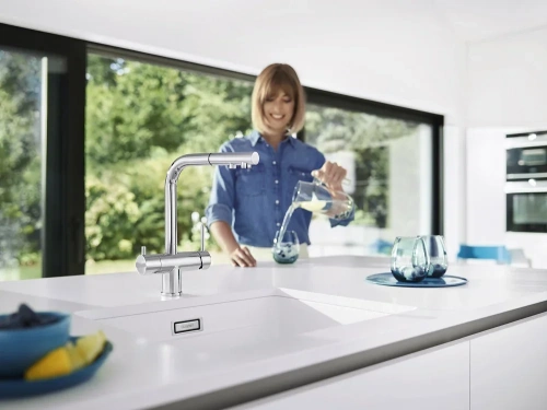 Смеситель Blanco FONTAS-S II 525199 нержавеющая сталь фото 6