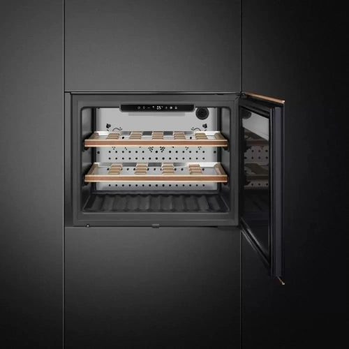 Встраиваемый винный холодильник Smeg CVI621NR3 фото 3