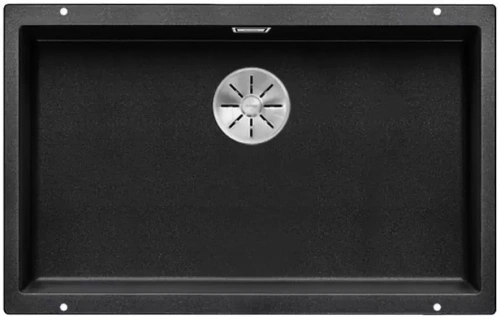 Мойка Blanco SUBLINE 700-U SILGRANIT отводная арматура InFino® антрацит