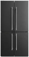 Холодильно-морозильный шкаф ILVE R91SCD/MG, матовый графит (фурн. сатинированная сталь)