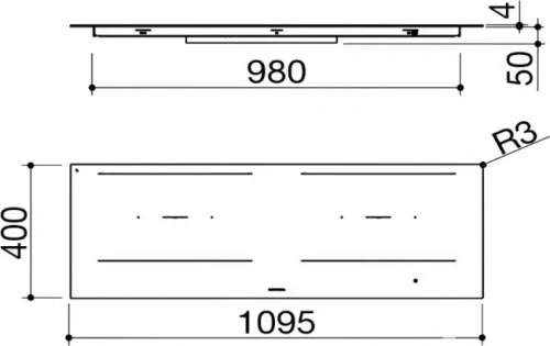 Индукционная варочная панель Barazza PMID12 фото 2