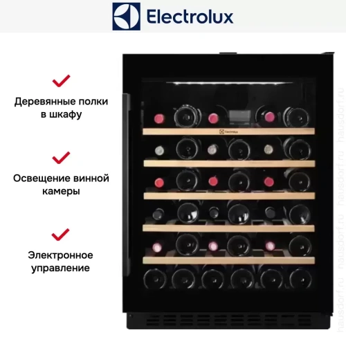 Встраиваемый винный шкаф Electrolux EWUS052B5B фото 9