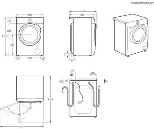 Стирально-сушильная машина Electrolux EW7W2682E фото 3