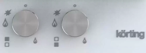 Газовая стеклянная варочная панель Korting HGG 3825 CW фото 2