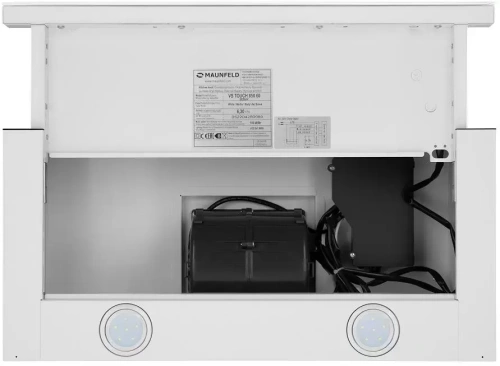 Встраиваемая вытяжка Maunfeld VS Touch 850 60 White фото 9