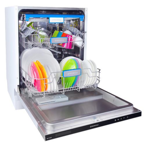 Посудомоечная машина с турбосушкой и лучом на полу MAUNFELD MLP-12IM фото 4