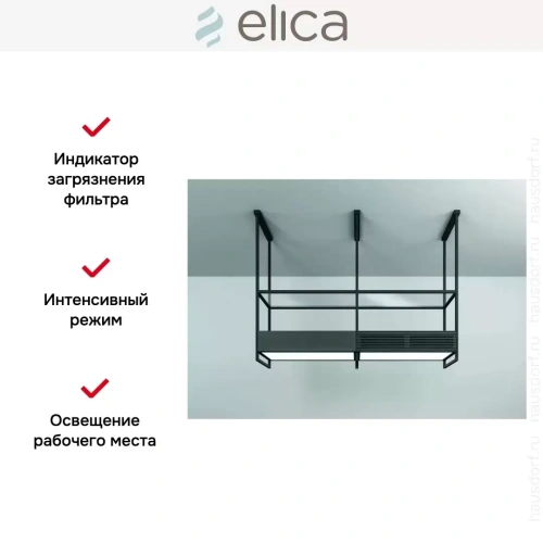 Вытяжка Elica OPEN SUITE SUPERIOR BL/F/160 фото 4