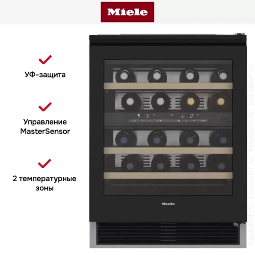 Встраиваемый винный шкаф Miele KWT 6321 UG OBSW фото 8