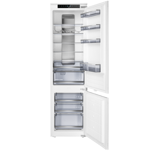 Холодильник-морозильник встраиваемый MAUNFELD MBF19354NFWGR LUX фото 3