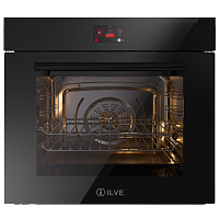 Духовой шкаф ILVE OV601GT3/BK глянцевый черный (фурн. матовый черный)