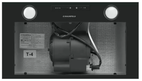 Встраиваемая вытяжка Maunfeld Crosby Light 5028 черный фото 4