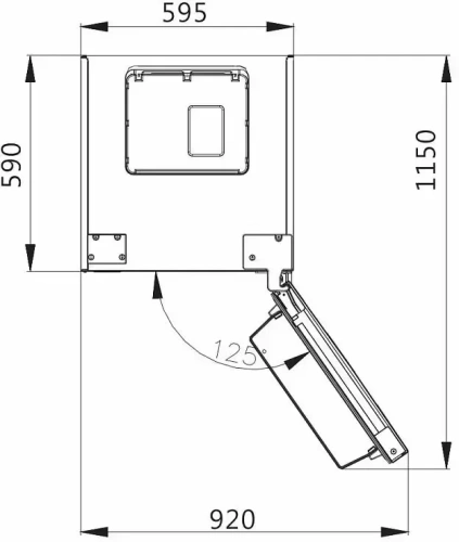 Холодильник Korting KNFC 62029 W фото 4
