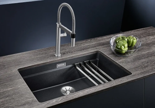 Мойка BLANCO ETAGON 700-U Silgranit серый беж фото 2