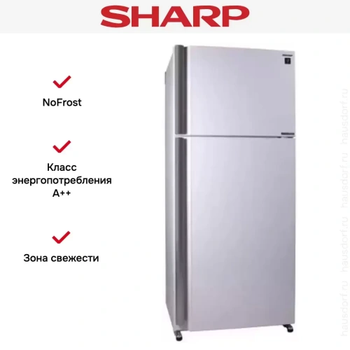 Холодильник Sharp SJ-XE55PMWH фото 3
