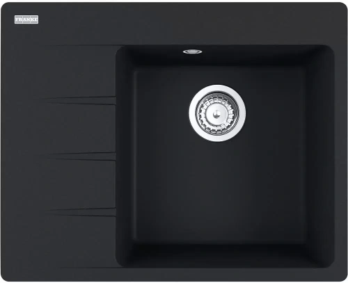 Мойка Franke Centro CNG 611/211-62 TL чаша справа черный матовый