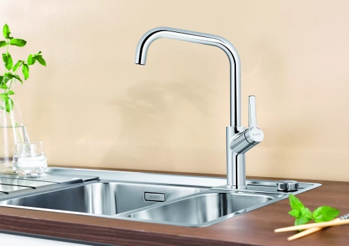 Смеситель Blanco JURENA хром фото 3